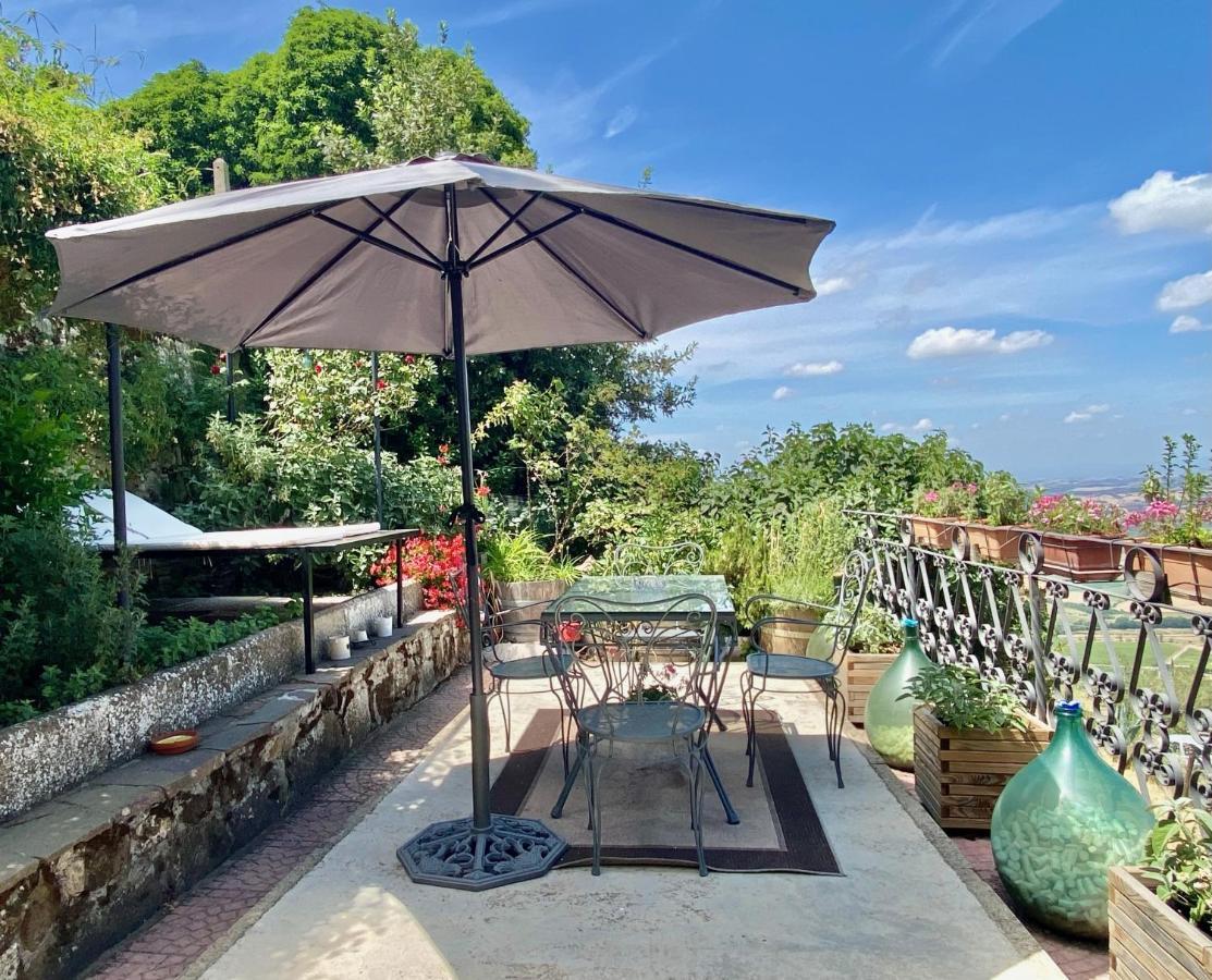 Panoramic Nest In Montalcino Villa Luaran gambar