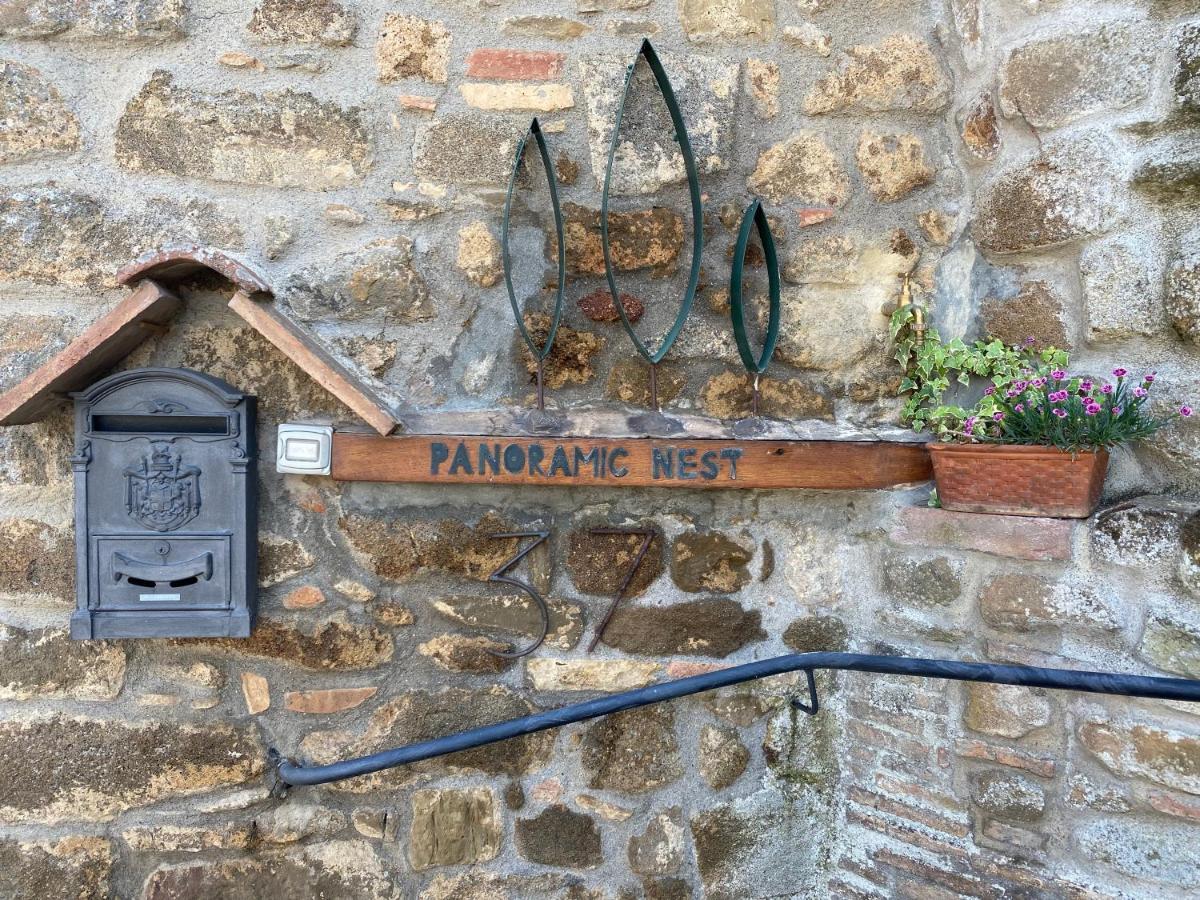 Panoramic Nest In Montalcino Villa Luaran gambar